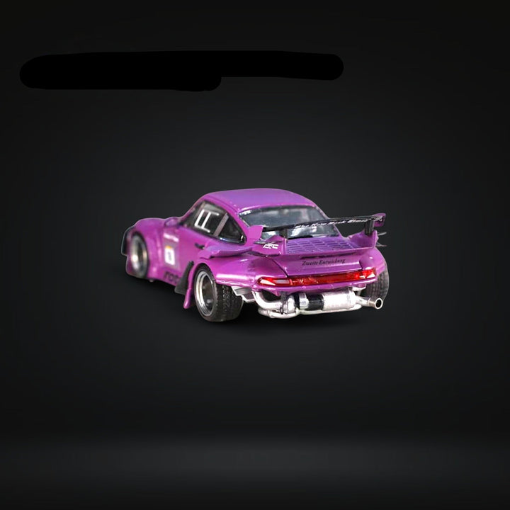 Porsche 993 RWB Rotana Race Track Purple 1:64 by Street Weapon 2