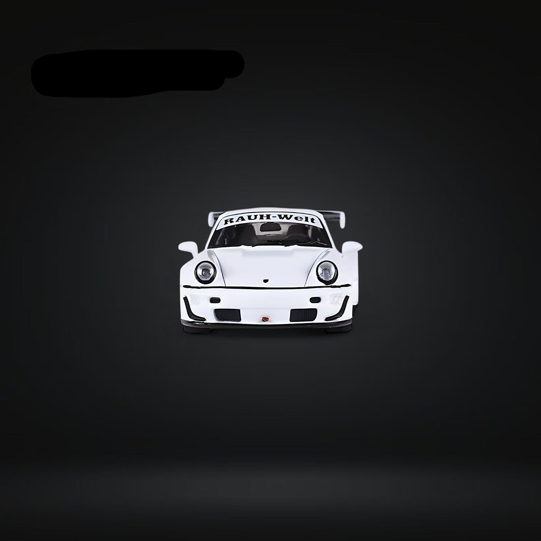 Porsche 964 RWB Widebody DREAMCATCHER GT Version Rear Wing in White 1:64 by Fast Speed - 4