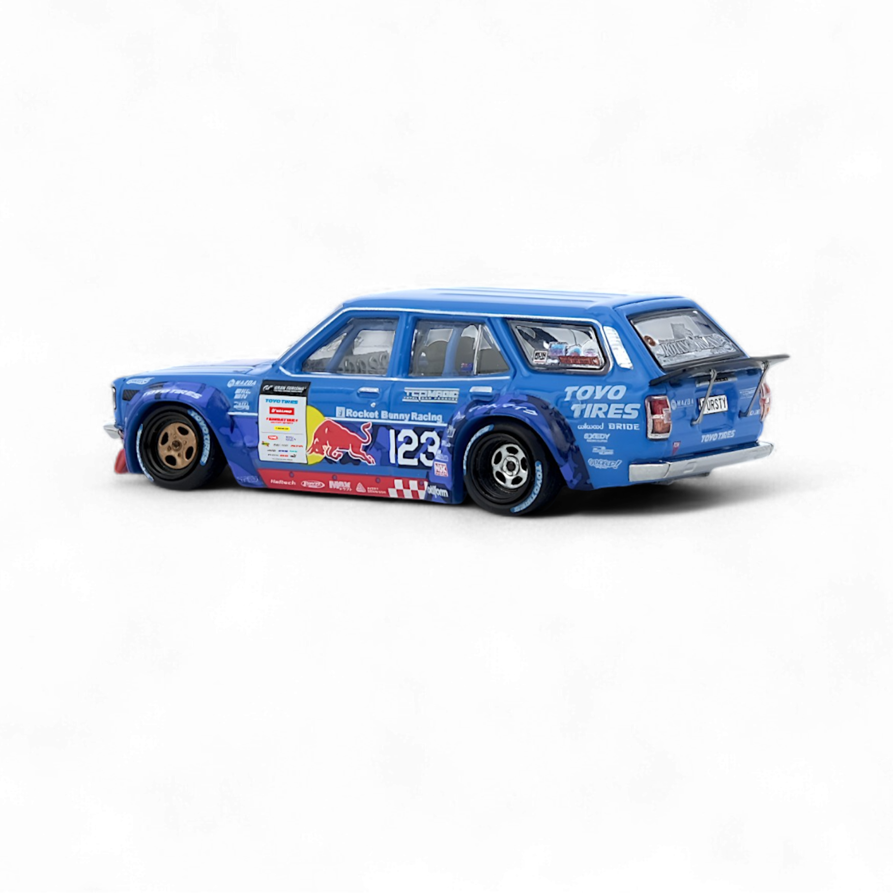 MAZDA 1976 MAD MIKE RX3 Station Wagon D1GP Series 2024 1:64 by Inno64 3
