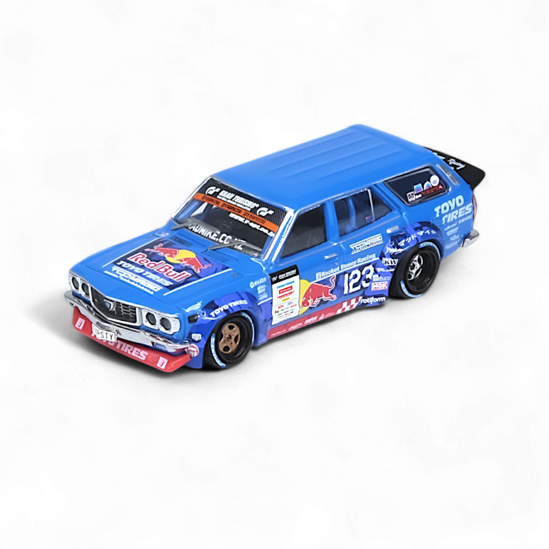 MAZDA 1976 MAD MIKE RX3 Station Wagon D1GP Series 2024 1:64 by Inno64 4