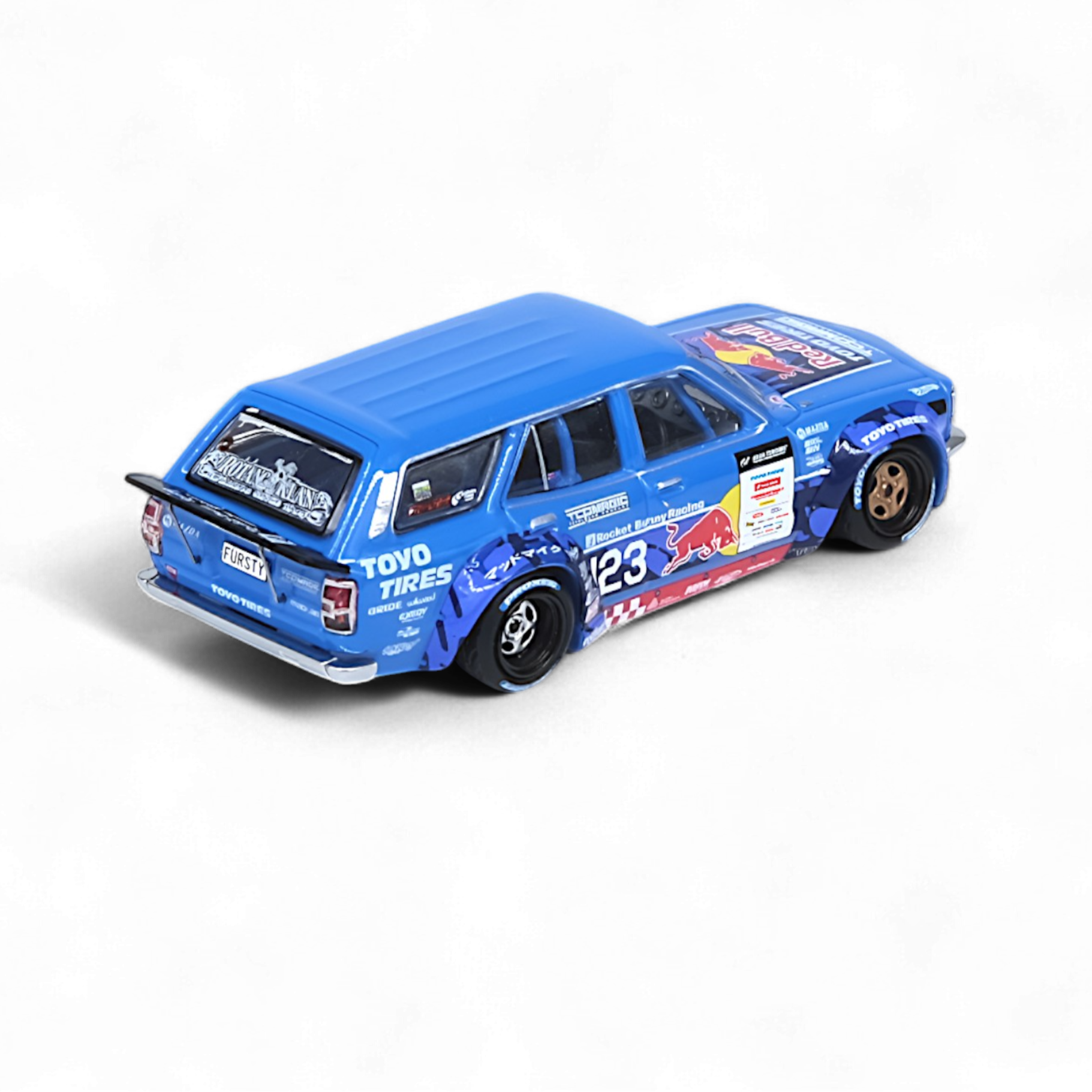 MAZDA 1976 MAD MIKE RX3 Station Wagon D1GP Series 2024 1:64 by Inno64 6