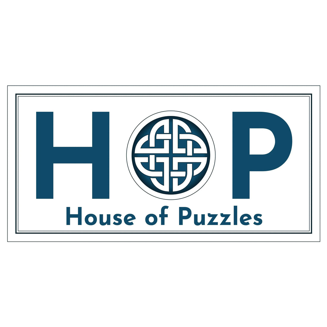 House of Puzzles HOP brand logo