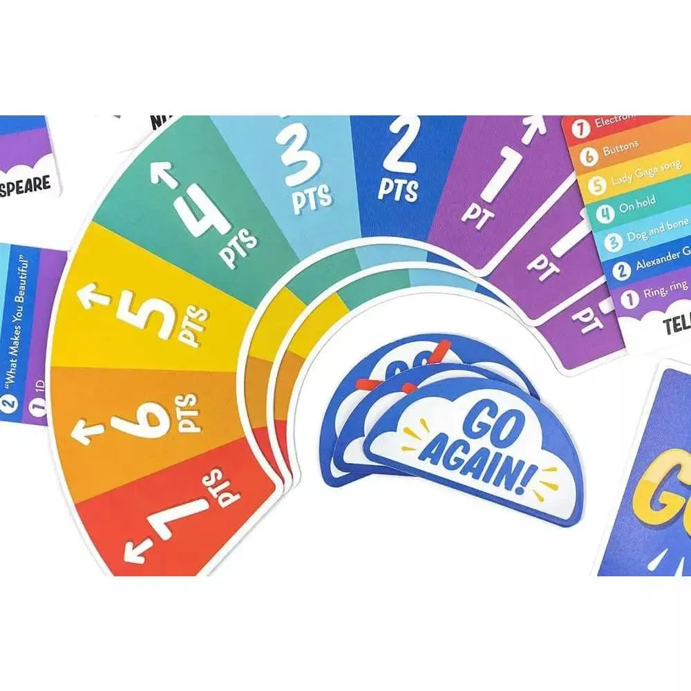 Rainbow Go! - Face Paced Trivia Card Game - Professor Puzzle 3