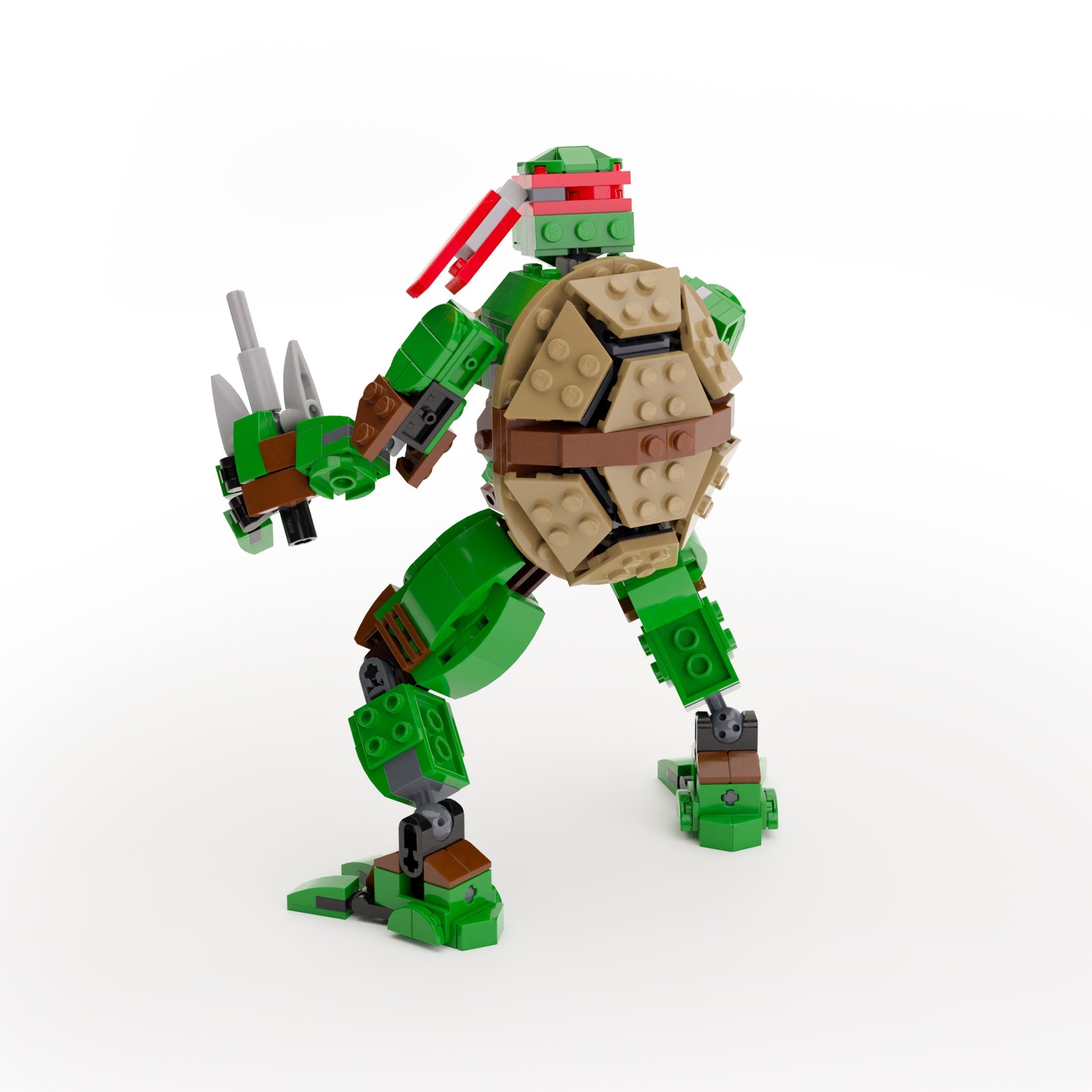 Raphael - Custom TMNT Figure made using LEGO parts - B3 Customs 2