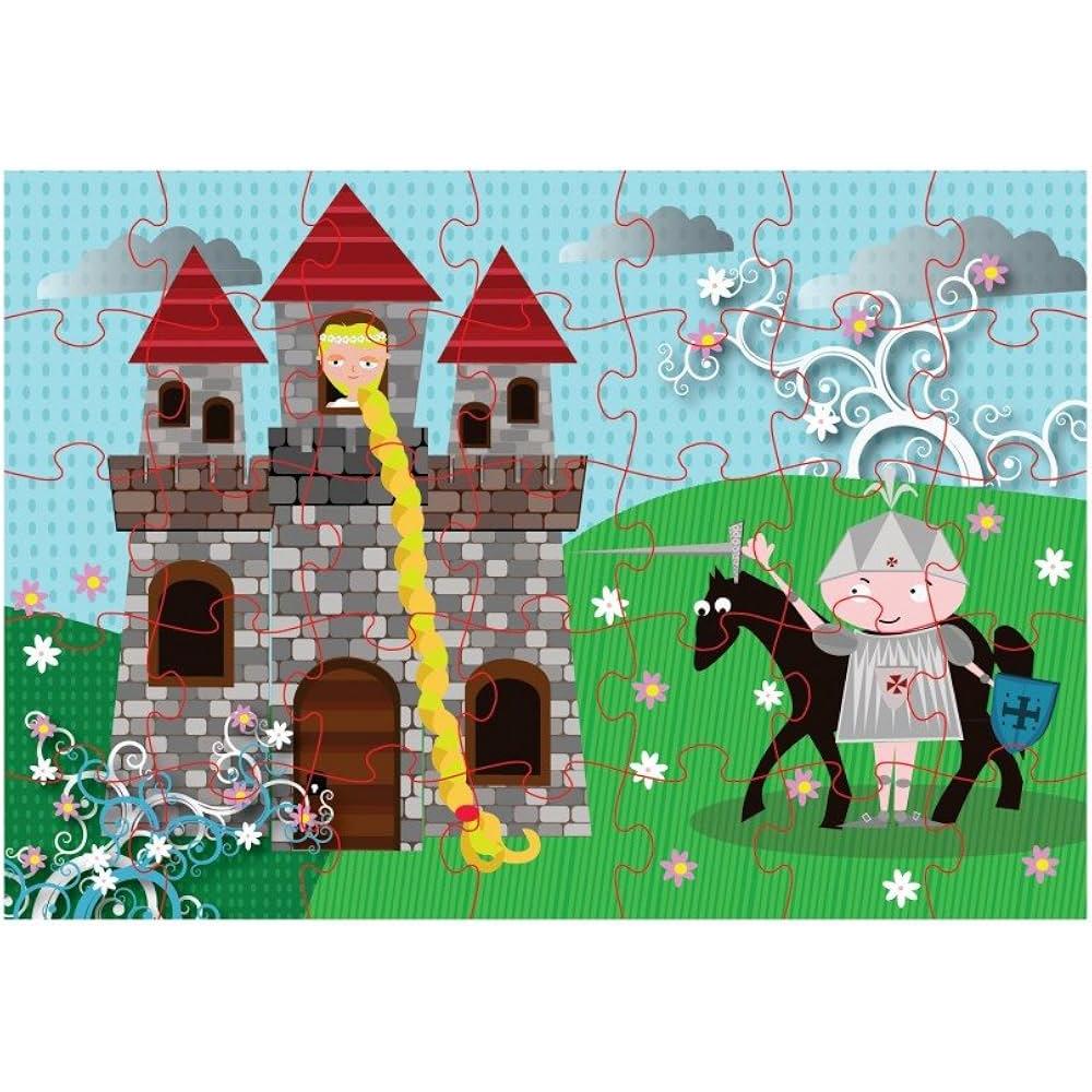 Rapunzel 48 Piece Jigsaw Puzzle Purple Cow 2