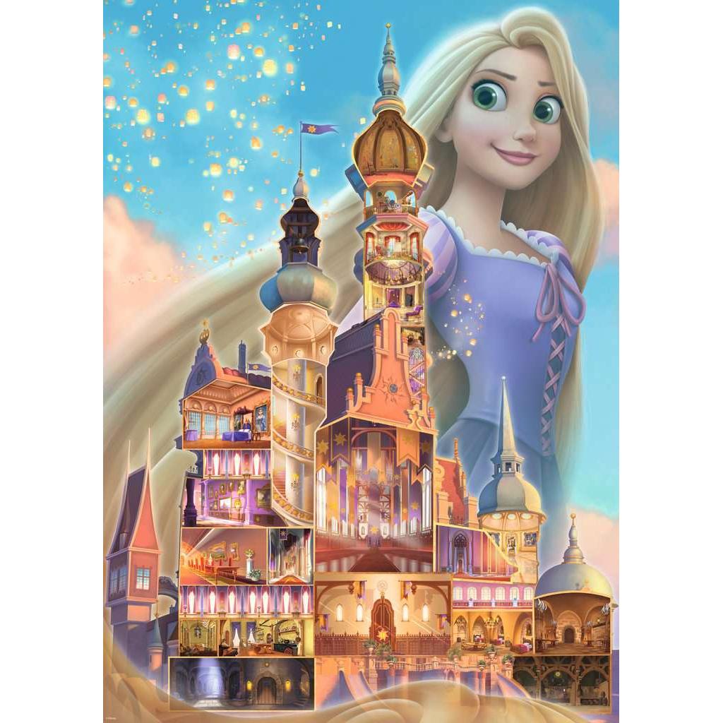Rapunzel "Disney Castle Collection" 1000 Piece Jigsaw Puzzle Ravensburger 2