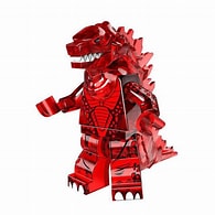 Red Godzilla Minifigure