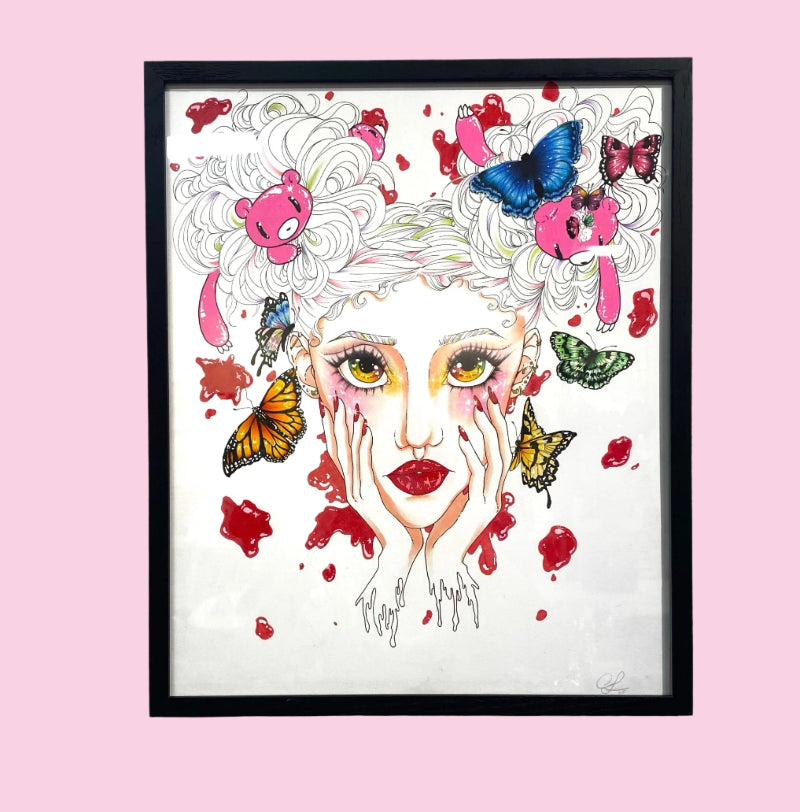 Christiana Linares - In Gloom - Original Artwork - Gloomy Bear Exhibition