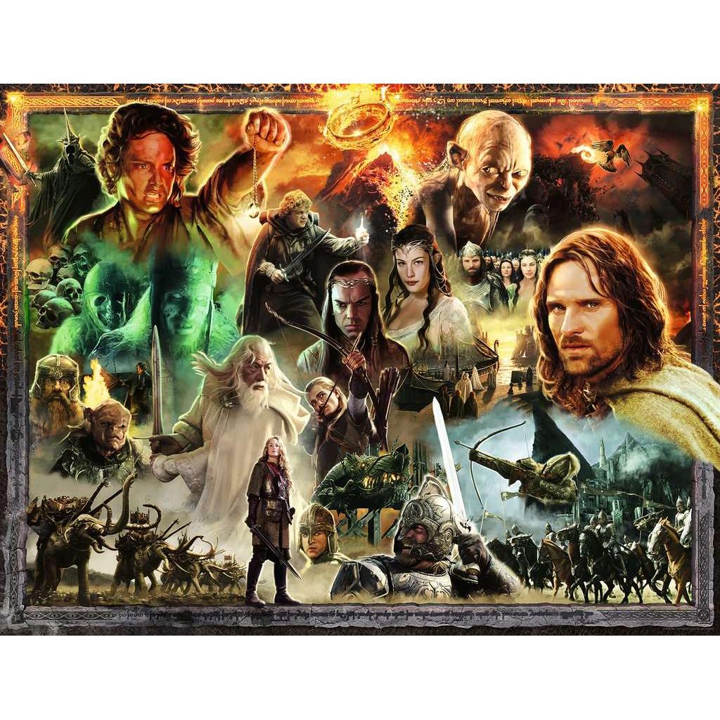 Return of the King LOTR 2000 Piece Jigsaw Puzzle Ravensburger 2