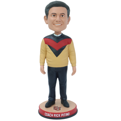 Rick Pitino St. John's Red Storm Coach Sweater Bobblehead 2