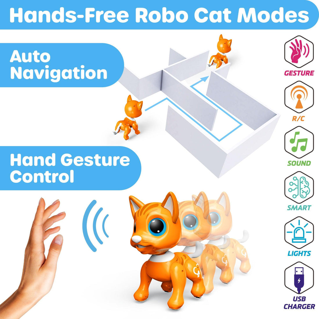 Robo Pets Cat Toy - Power Your Fun  4
