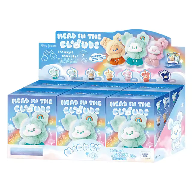 MINISO Mickey Head in The Clouds Plush Series Blind Box 3