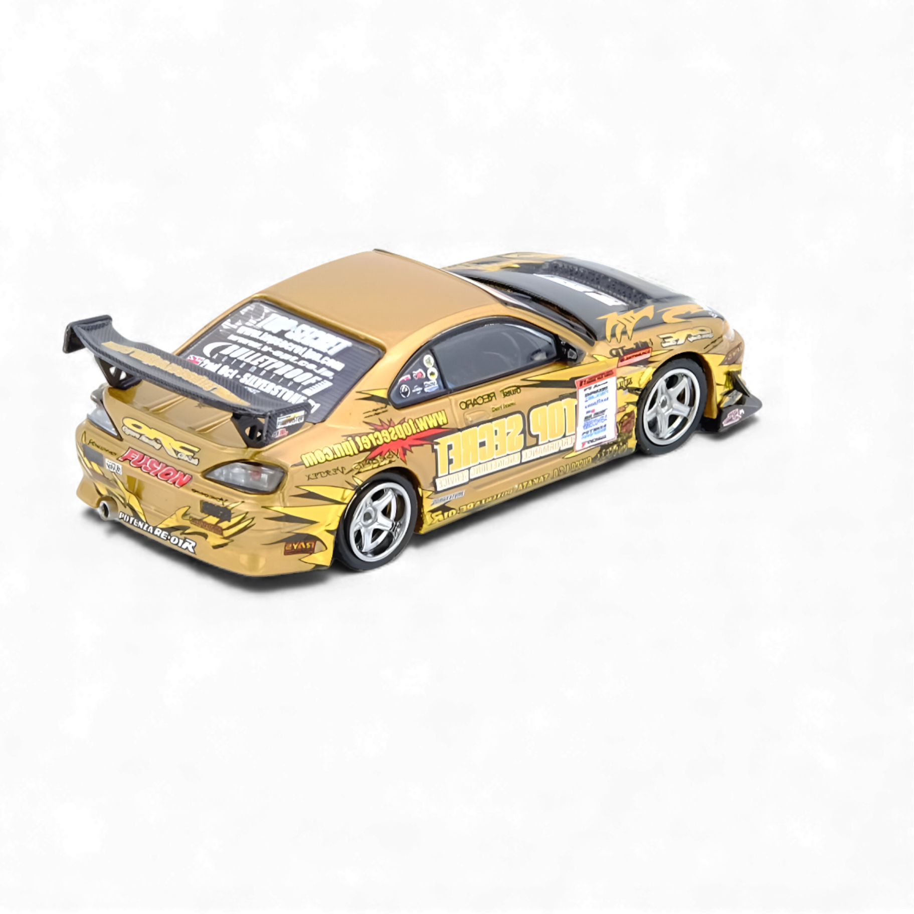 Nissan Silvia Top Secret S15 D1GP 2004 Gold 1:64 by INNO64