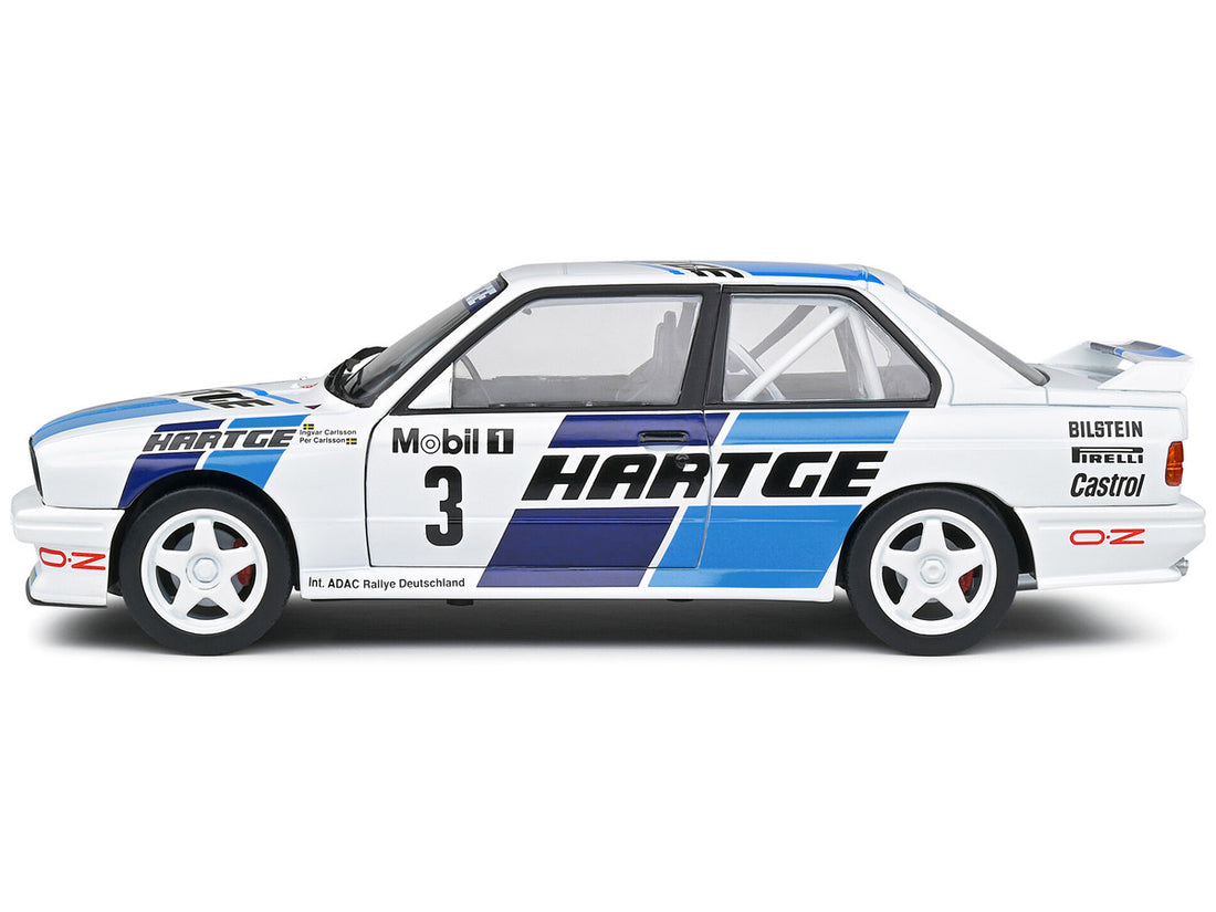 BMW E30 M3 Gr. A #3 Ingvar Carlsson - Per Carlsson "Adac Rallye Deutchland" (1990) "Competition" Series 1/18 Diecast Model Car by Solido-2