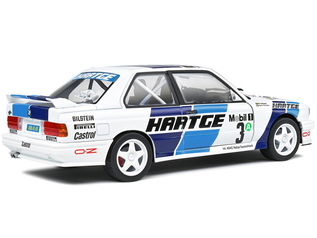 BMW E30 M3 Gr. A #3 Ingvar Carlsson - Per Carlsson "Adac Rallye Deutchland" (1990) "Competition" Series 1/18 Diecast Model Car by Solido-4