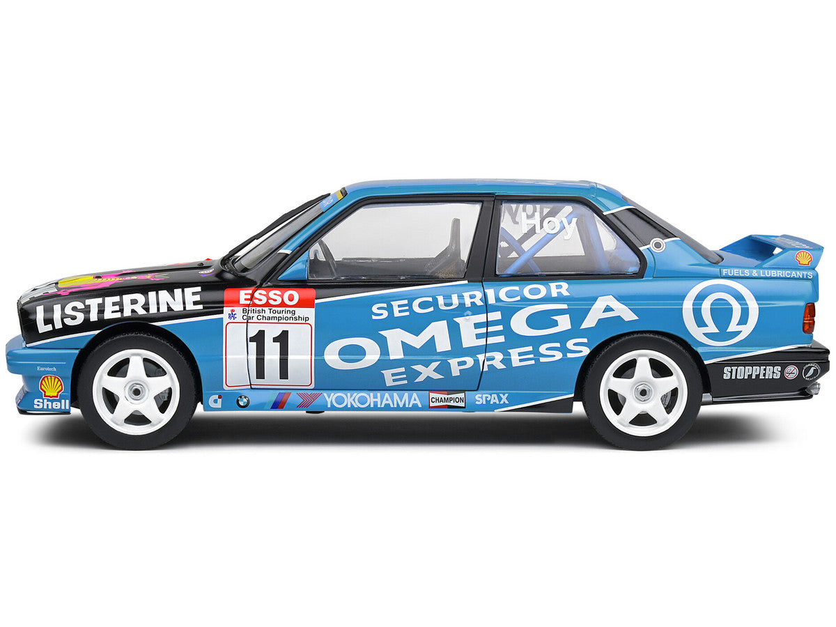BMW E30 M3 #11 Will Hoy Winner "BTCC (British Touring Car Championship)" (1991) "Competition" Series 1/18 Diecast Model Car by Solido-2