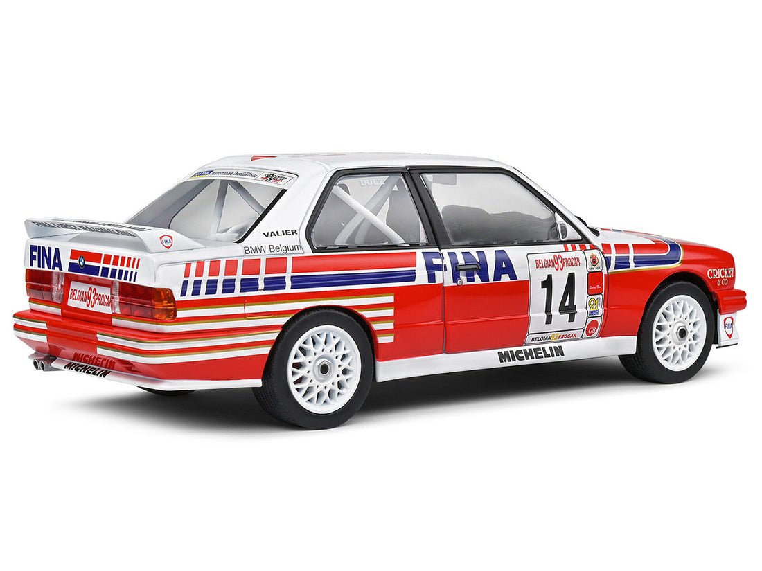 BMW E30 M3 #14 Marc Duez "Belgian Procar Championship" (1993) "Competition" Series 1/18 Diecast Model Car by Solido-3