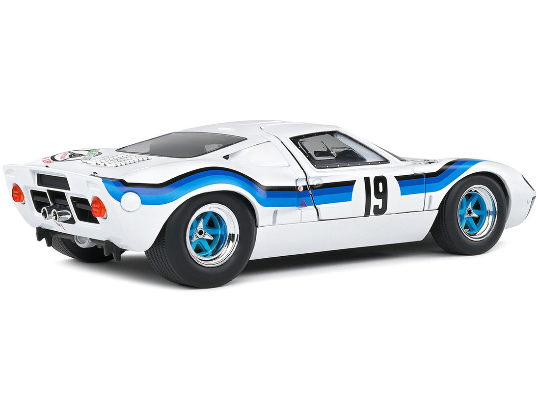 Ford GT40 MK.1 RHD (Right Hand Drive) #19 Emilio Marta "Angola Championship" (1973) "Competition" Series 1/18 Diecast Model Car by Solido-4