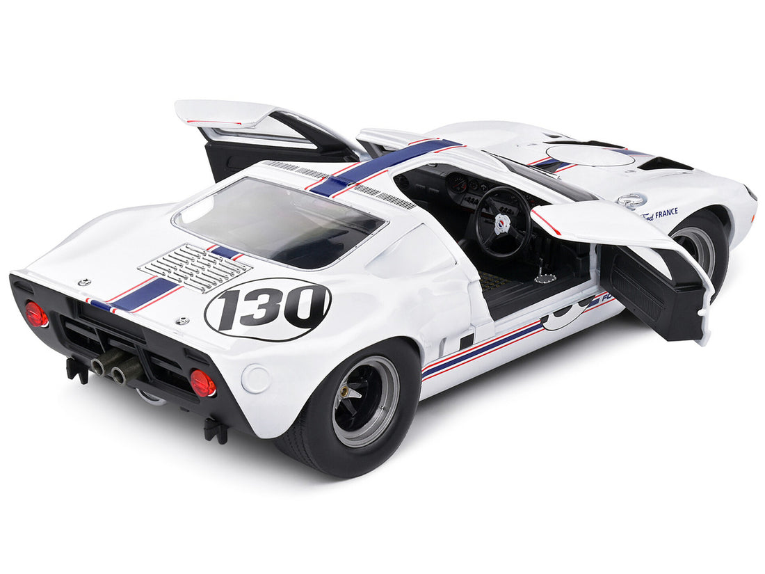 Ford GT40 MK1 #130 Henri Greder - Jean-Michel Giorgi "Targa Florio" (1967) "Competition" Series 1/18 Diecast Model Car by Solido-3