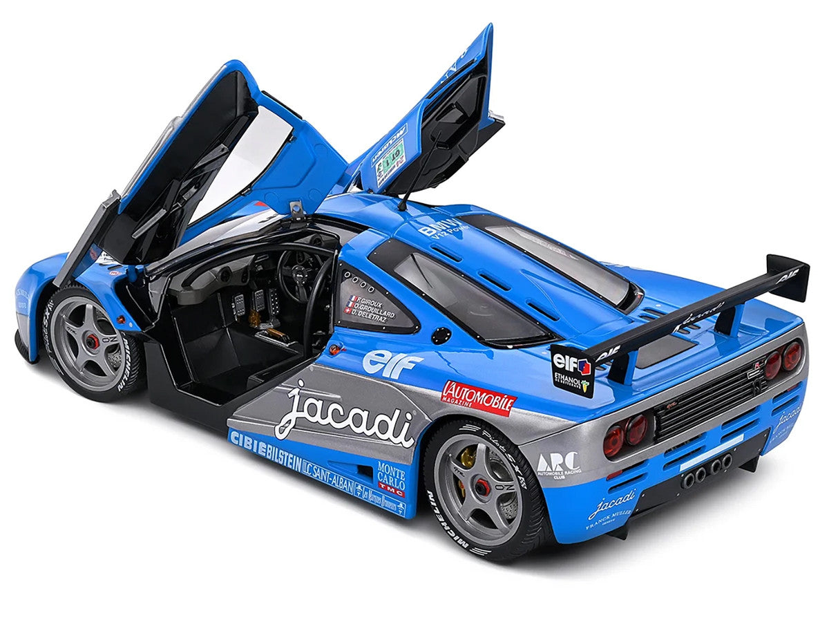 McLaren F1 GTR Short Tail #50 Fabien Giroix - Jean-Denis Deletraz - Olivier Grouillard "Giroix Racing Team" "24 Hours of Le Mans" (1995) "Competition" Series 1/18 Diecast Model Car by Solido-1