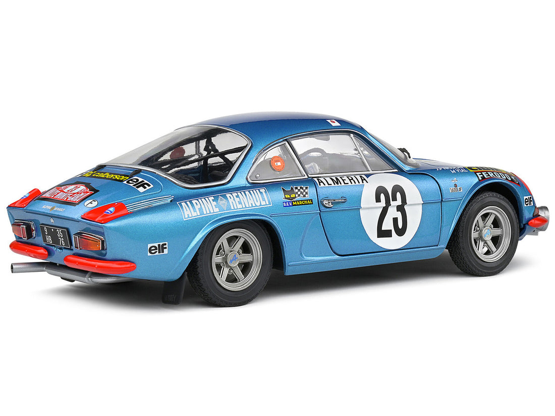 Alpine A110 1600S #23 Jean-Pierre Nicolas - Michel Vial "Rallye Monte-Carlo" (1972) "Competition" Series 1/18 Diecast Model Car by Solido-1