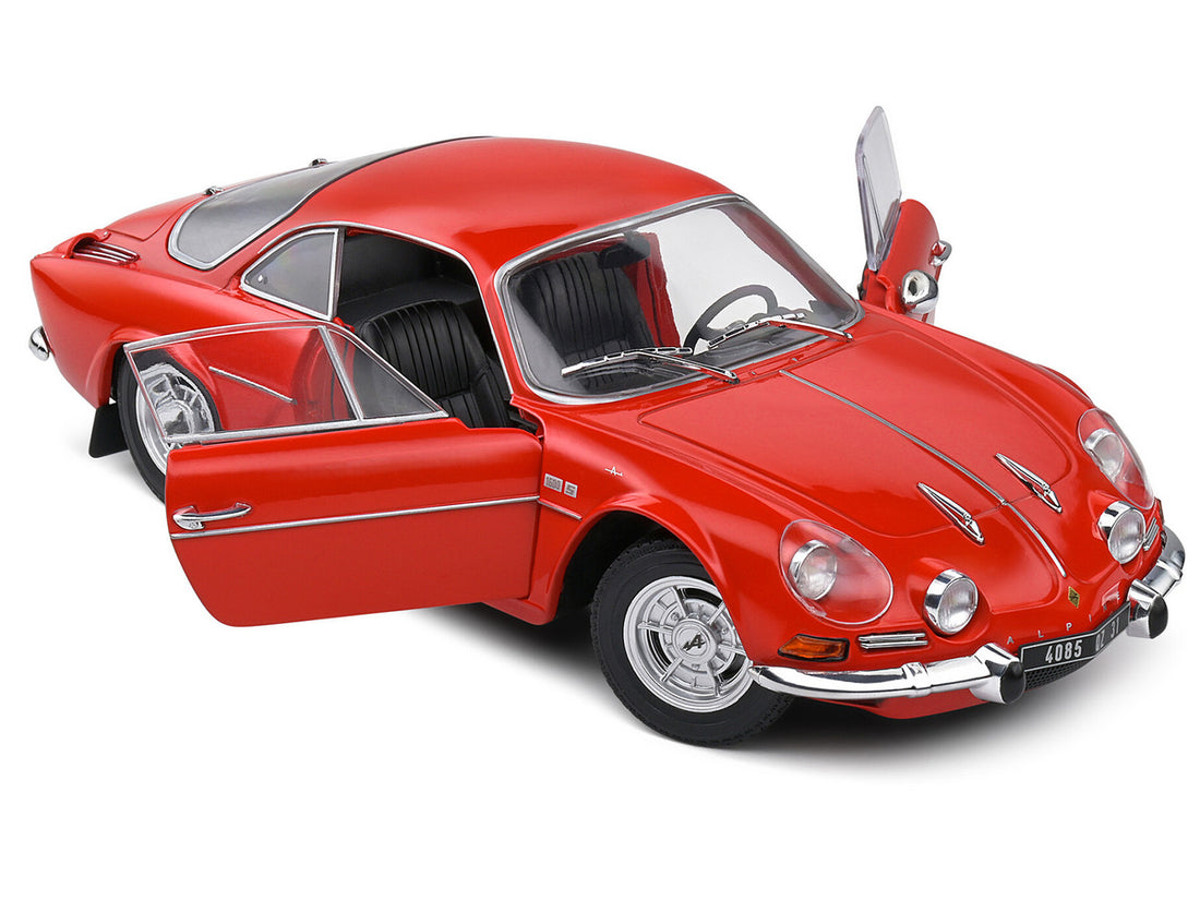 1969 Alpine A110 1600S Rouge Vif Red 1/18 Diecast Model Car by Solido-3