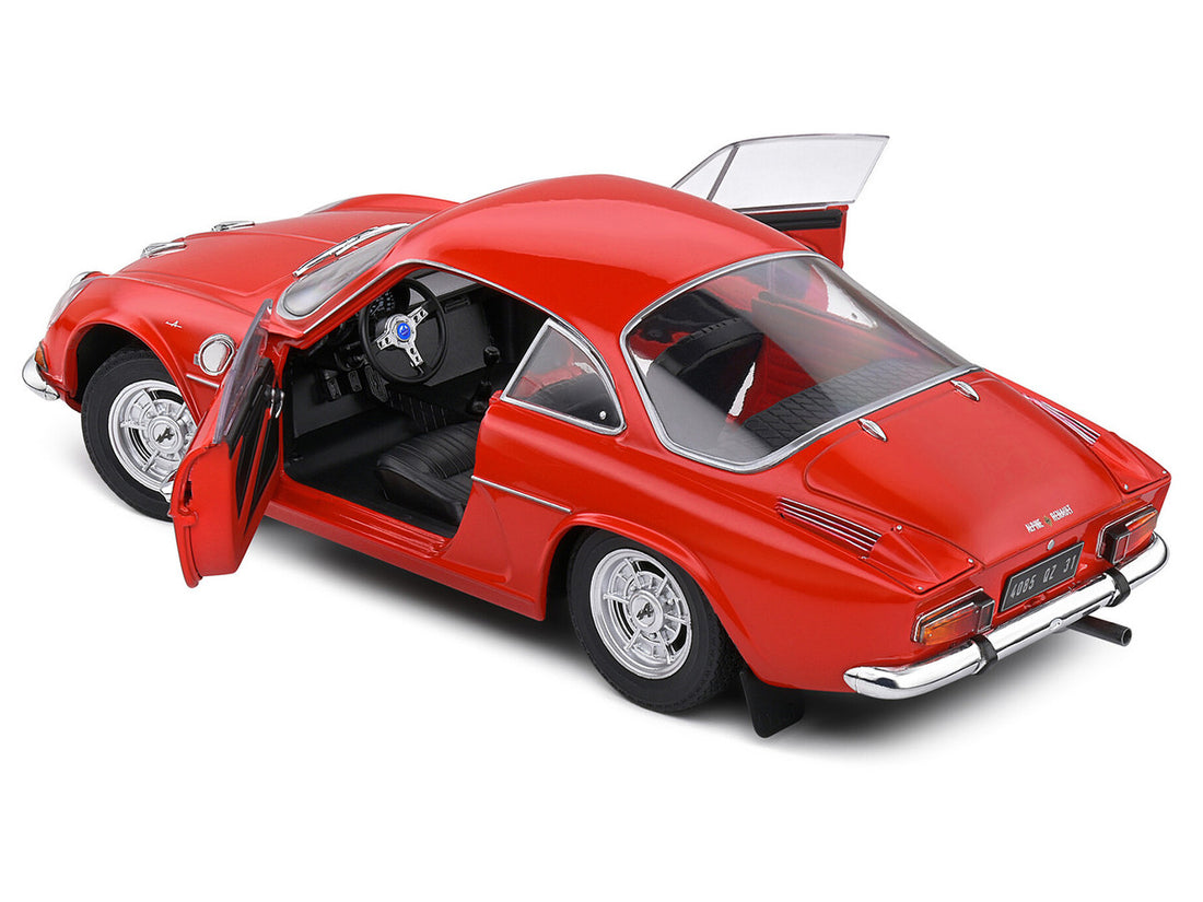 1969 Alpine A110 1600S Rouge Vif Red 1/18 Diecast Model Car by Solido-2