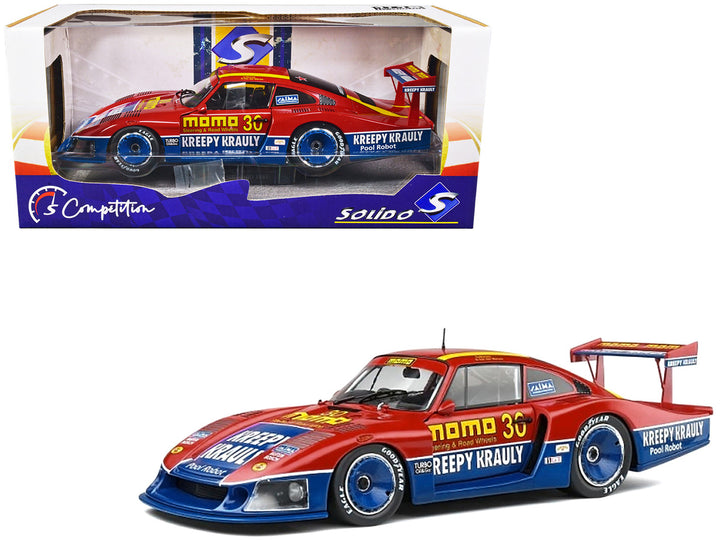 Porsche 935 Moby Dick #30 RHD (Right Hand Drive) Giampiero Moretti - Sarel van der Merwe "Kreepy Krauly" 6 Hours of Mid-Ohio (1983) "Competition" Series 1/18 Diecast Model Car by Solido-0
