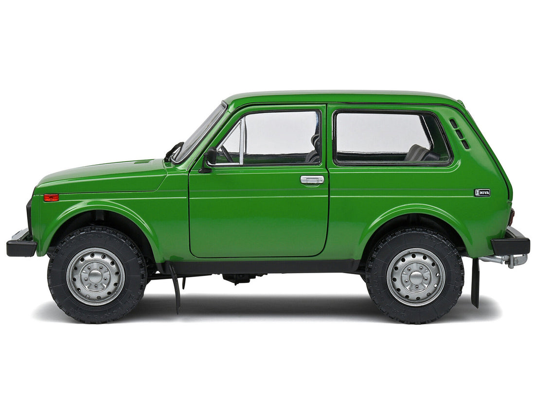 1980 Lada Niva Green 1/18 Diecast Model Car by Solido-2