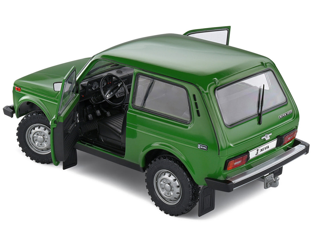 1980 Lada Niva Green 1/18 Diecast Model Car by Solido-3