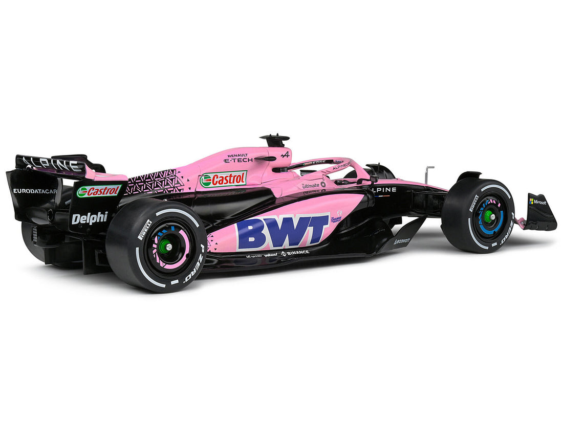 Alpine A523 Pink Edition "BWT" Formula One F1 "Presentation Version" (2023) "Competition" Series 1/18 Diecast Model Car by Solido-2