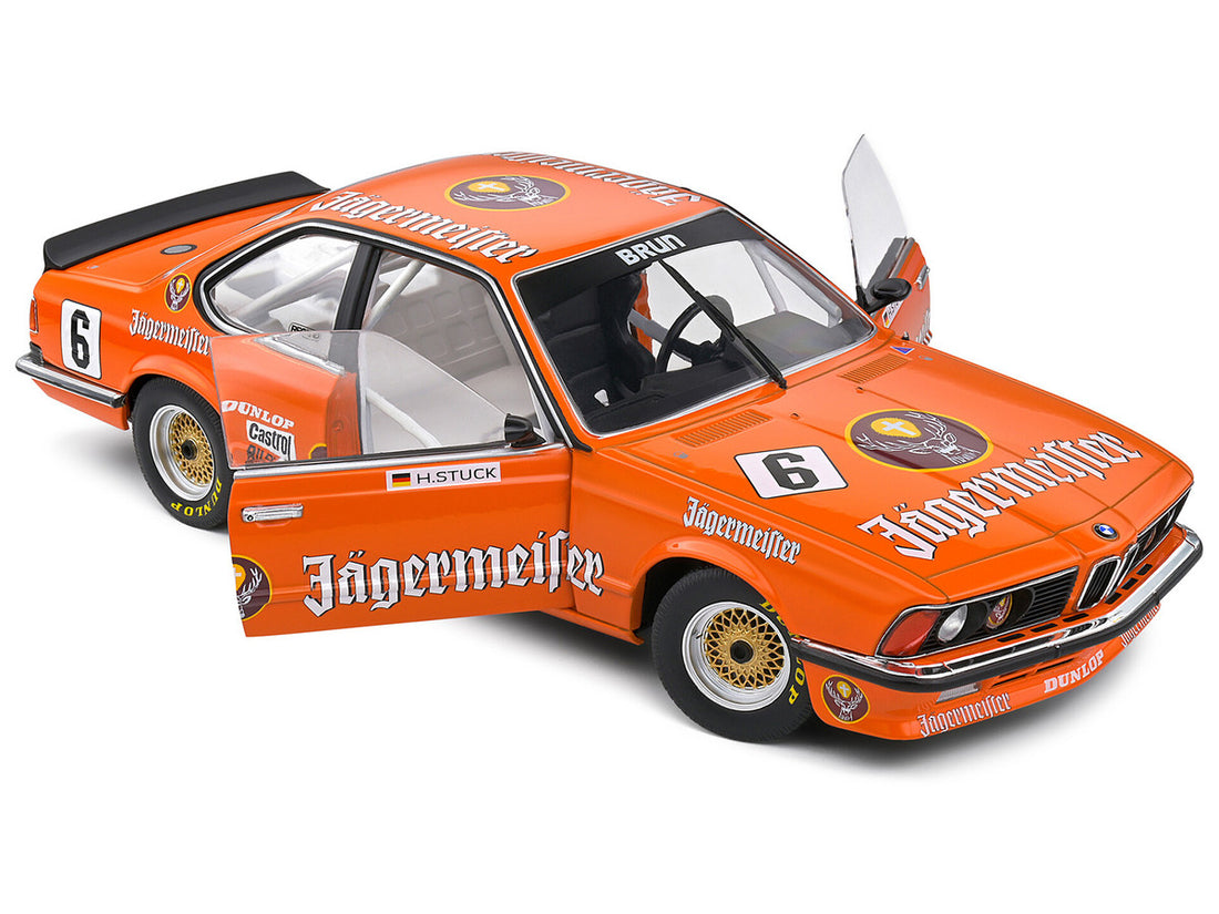 BMW 635 CSI (E24) #6 Hans-Joachim Stuck "Jagermeister" "European Touring Car Championship" (1984) "Competition" Series 1/18 Diecast Model Car by Solido-2