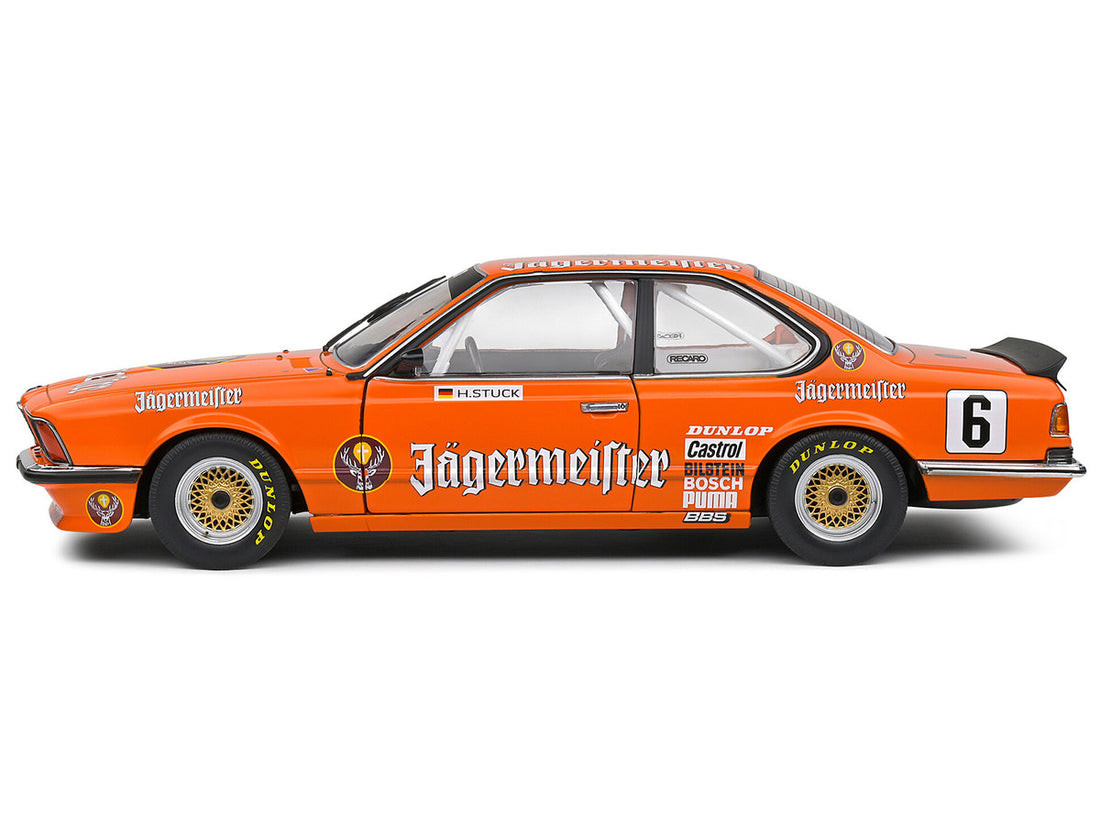 BMW 635 CSI (E24) #6 Hans-Joachim Stuck "Jagermeister" "European Touring Car Championship" (1984) "Competition" Series 1/18 Diecast Model Car by Solido-1