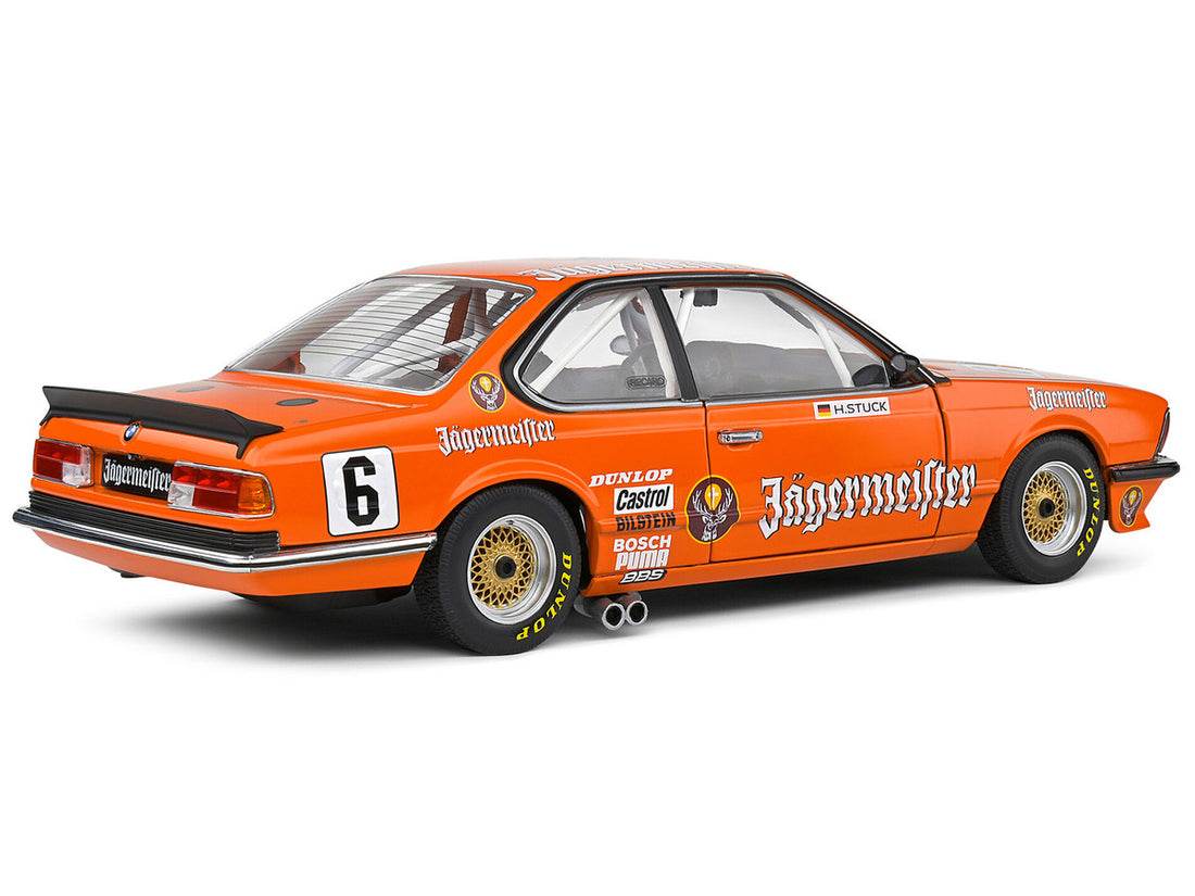 BMW 635 CSI (E24) #6 Hans-Joachim Stuck "Jagermeister" "European Touring Car Championship" (1984) "Competition" Series 1/18 Diecast Model Car by Solido-4