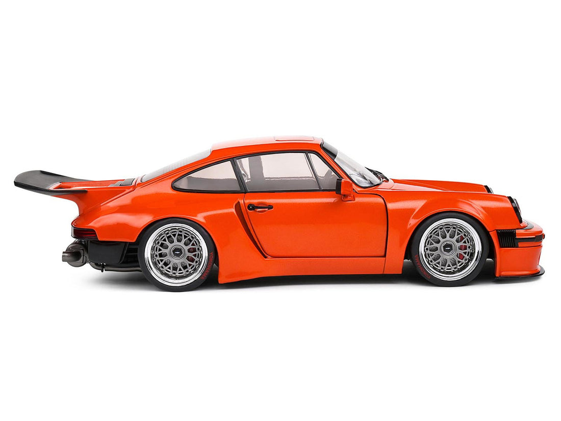 2022 Porsche 911 KS-R Orange Metallic 1/18 Diecast Model Car by Solido-1
