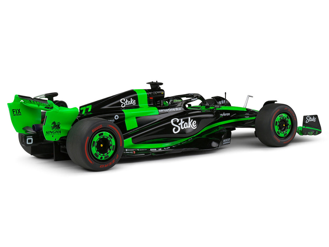 Kick Sauber C44 #77 Valtteri Bottas "Kick Sauber F1 Team" Formula One F1 "Japan GP" (2024) "Competition" Series 1/18 Diecast Model Car by Solido-2