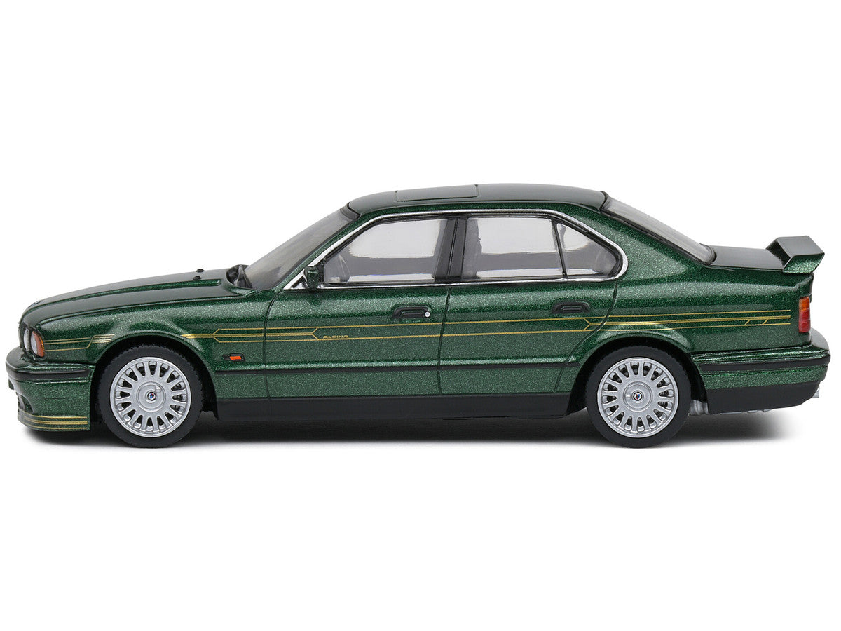 1994 BMW E34 Alpina B10 BiTurbo Alpina Green Metallic 1/43 Diecast Model Car by Solido-1