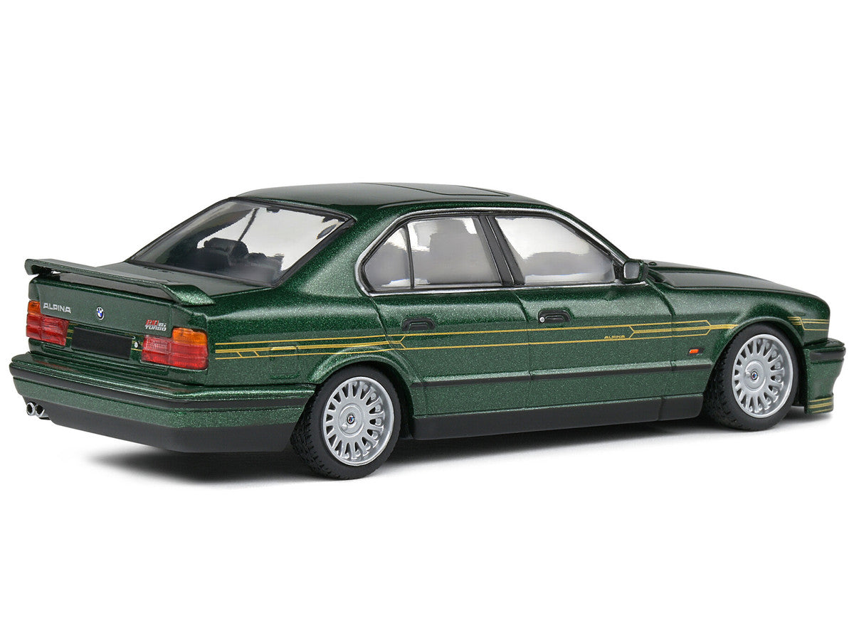 1994 BMW E34 Alpina B10 BiTurbo Alpina Green Metallic 1/43 Diecast Model Car by Solido-2