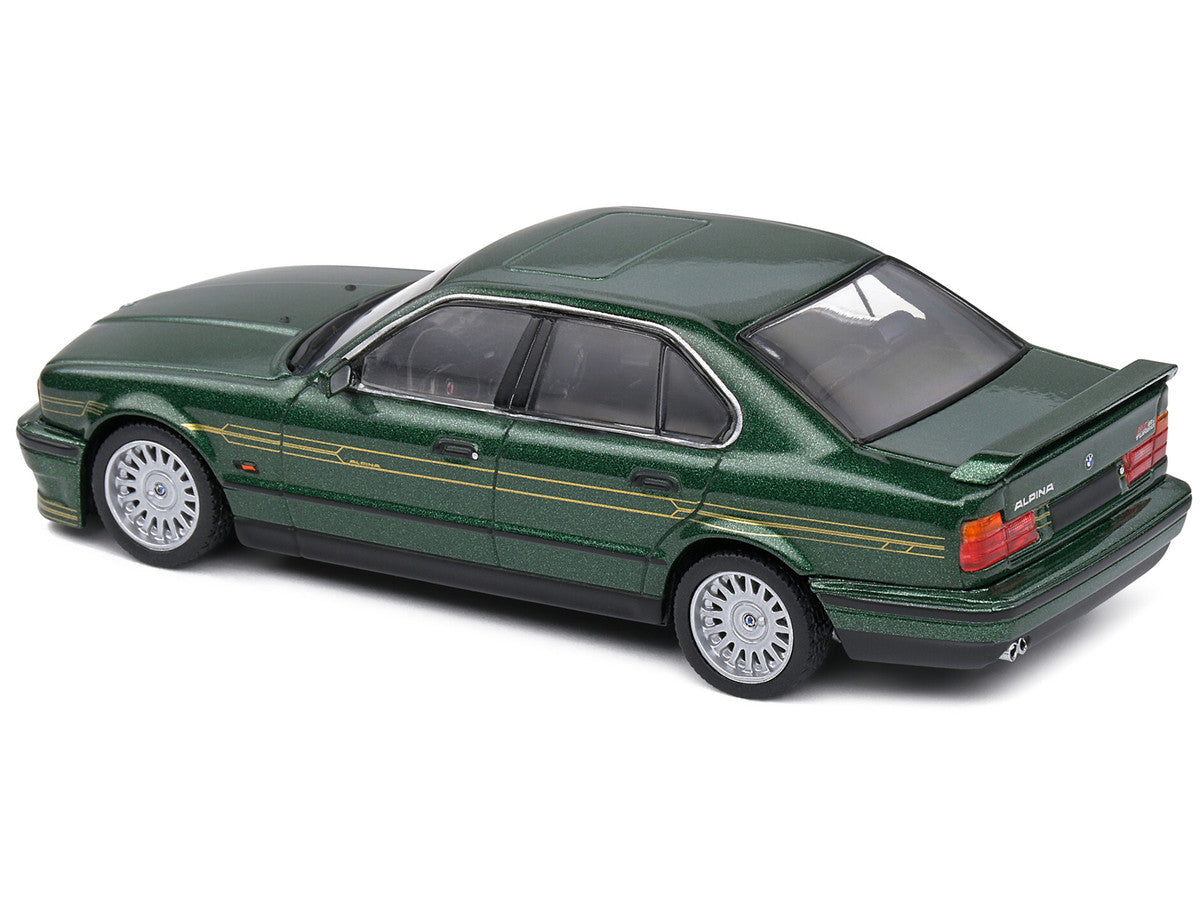 1994 BMW E34 Alpina B10 BiTurbo Alpina Green Metallic 1/43 Diecast Model Car by Solido-4