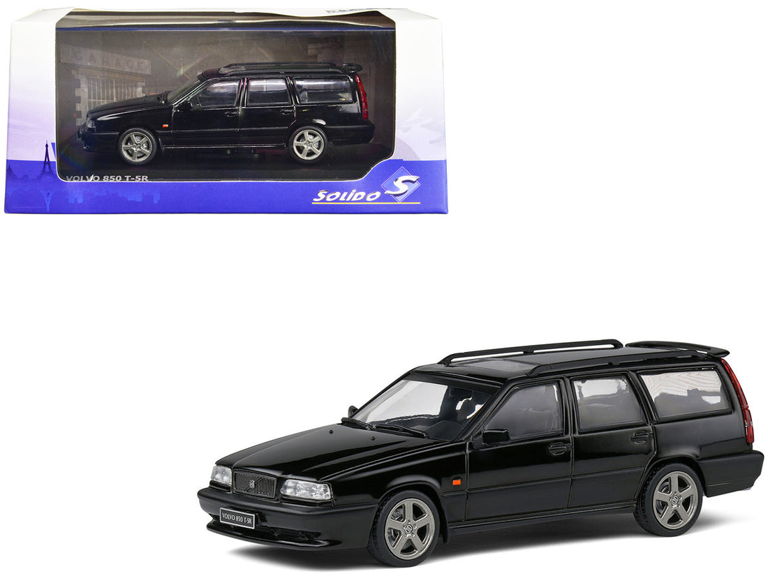 1996 Volvo 850 T5-R Black 1/43 Diecast Model Car by Solido-0