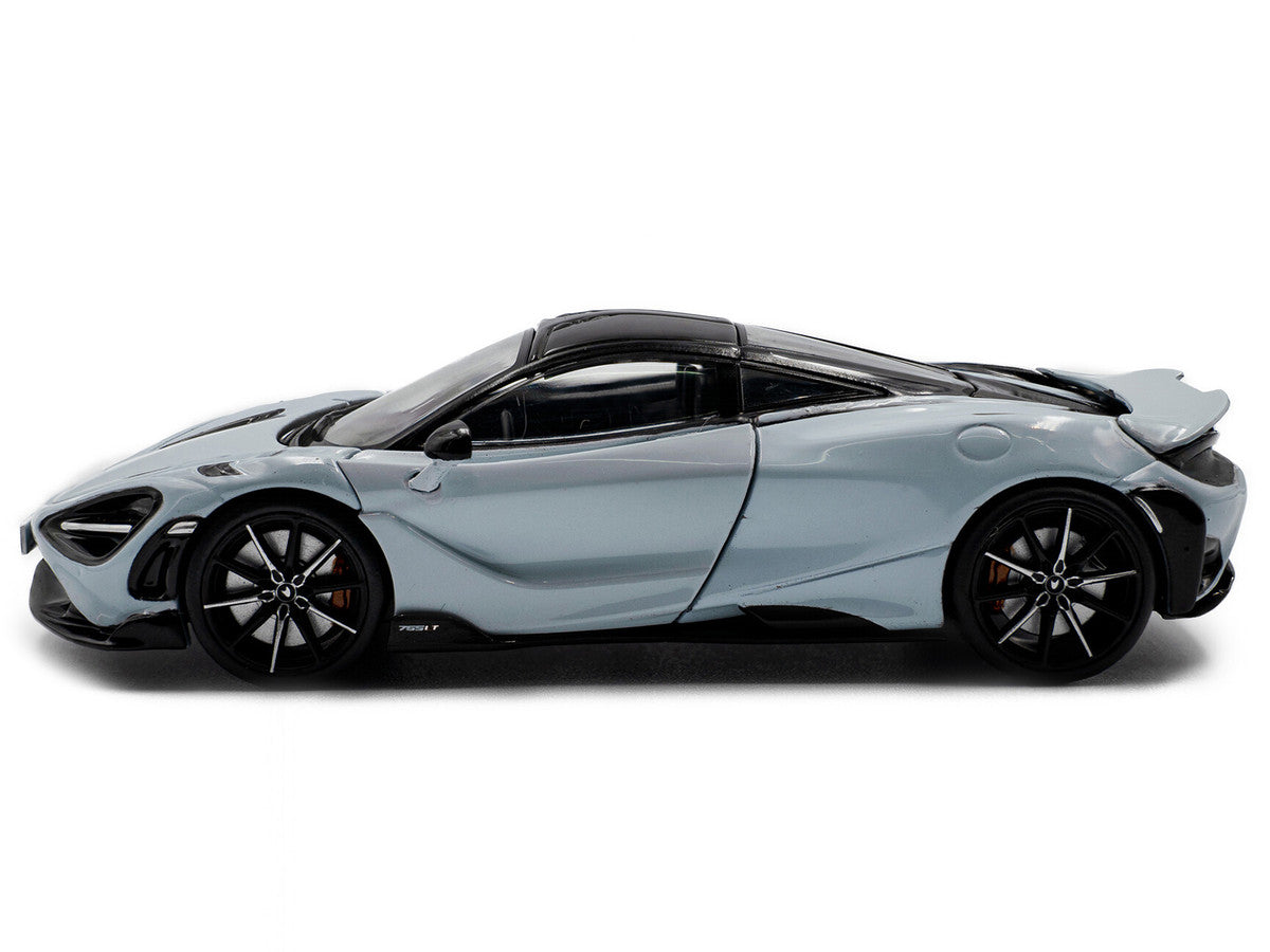 McLaren 2020 765LT Ceramic Gray with Black Top 1/43 Diecast Model Car by Solido