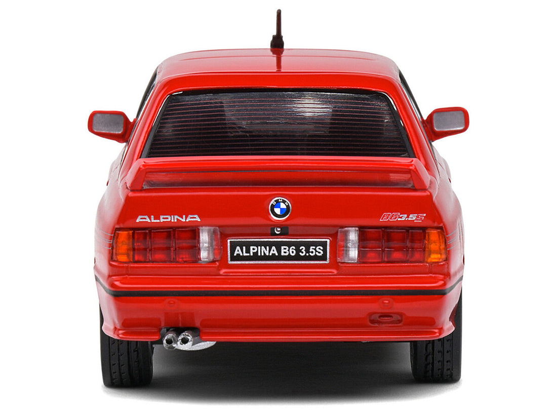 1990 BMW Alpina B6 (E30) Brilliant Red 1/43 Diecast Model Car by Solido-4