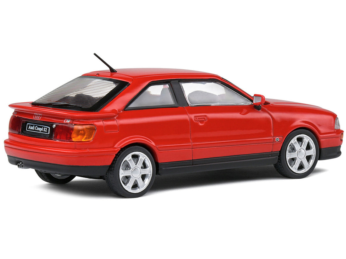 1992 Audi Coupe S2 Lazer Red 1/43 Diecast Model Car by Solido-2