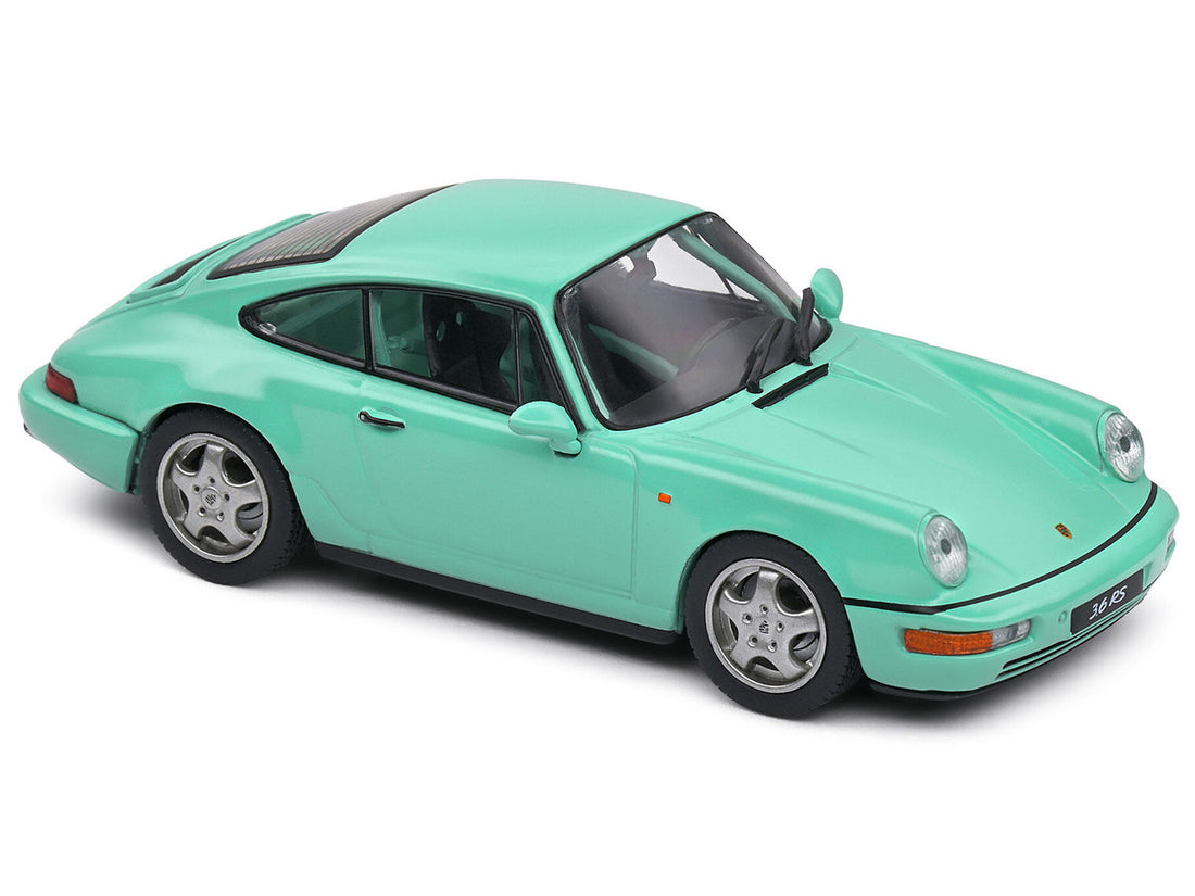 Porsche 911 (964) RS Clubsport Mint Green 1/43 Diecast Model Car by Solido 2