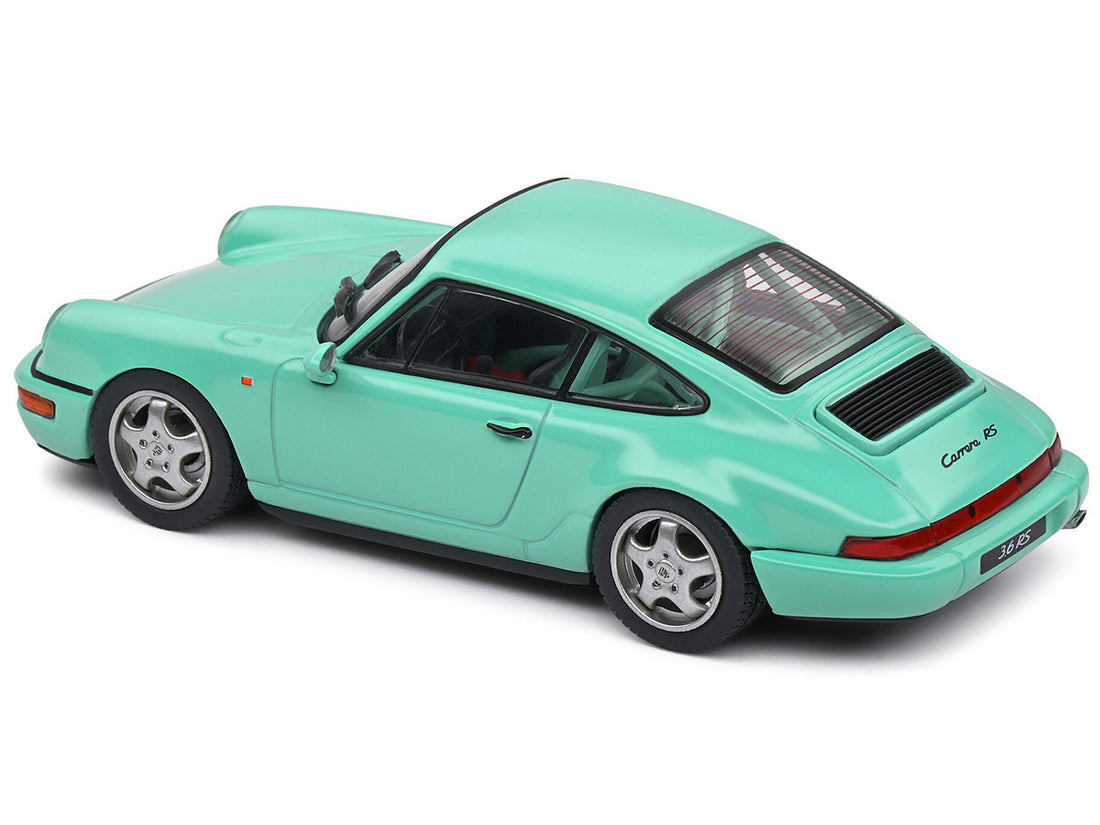 Porsche 911 (964) RS Clubsport Mint Green 1/43 Diecast Model Car by Solido 3
