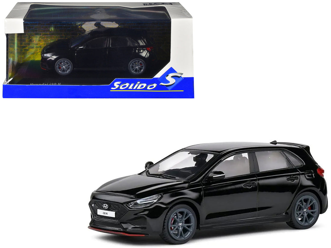 Hyundai i30 N Phantom Black 1/43 Diecast Model Car by Solido-4