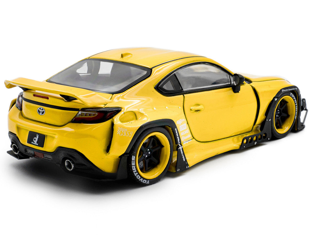 Toyota 2022 Pandem GR86 Yellow 1/43 Diecast Model Car by Solido 4