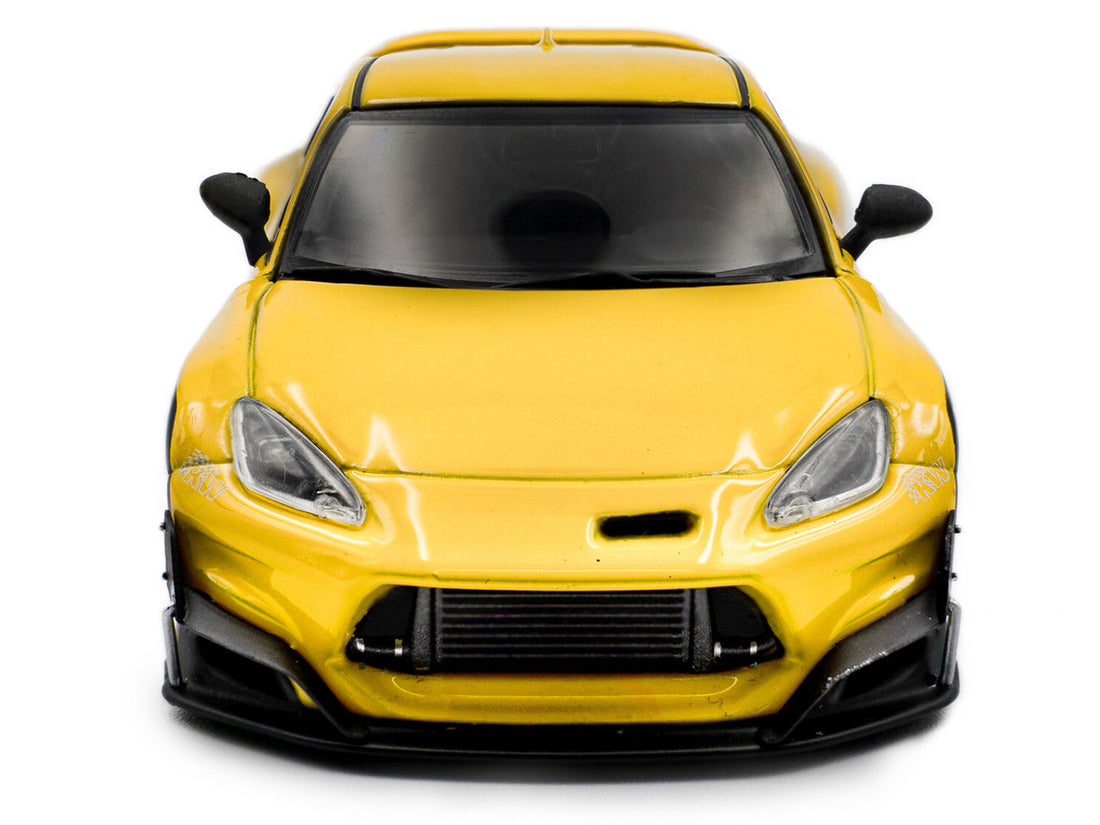 Toyota 2022 Pandem GR86 Yellow 1/43 Diecast Model Car by Solido 2