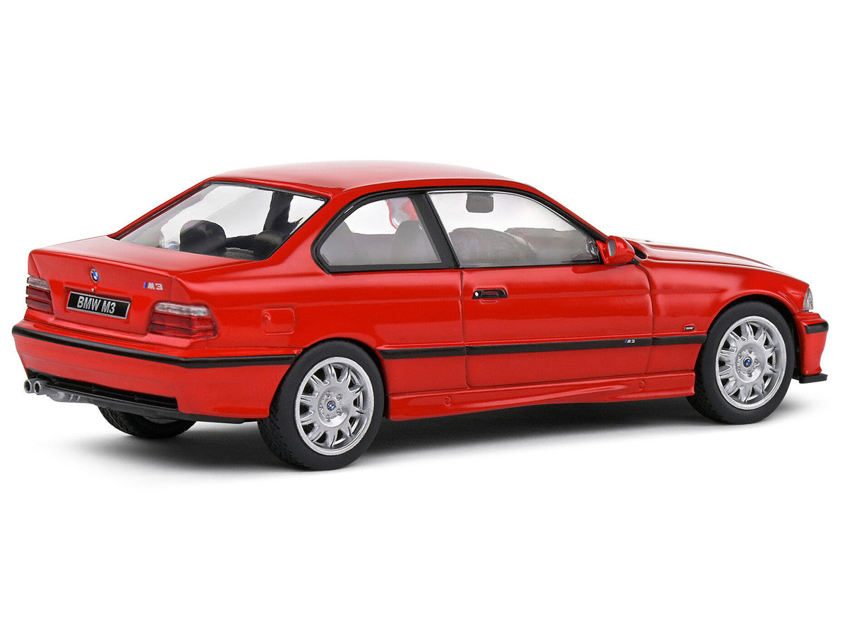 1999 BMW E36 M3 Coupe Brilliant Red 1/43 Diecast Model Car by Solido-0