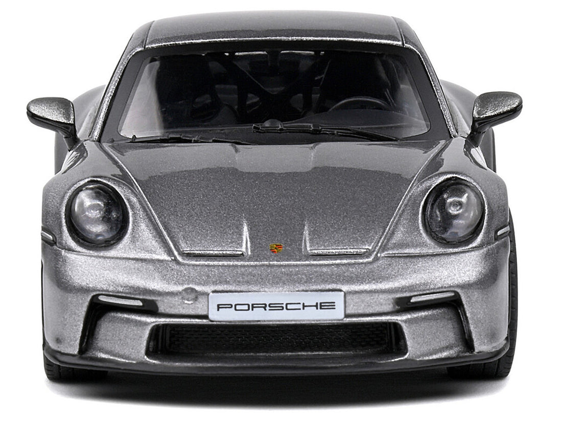 Porsche 911 (992) GT3 Touring GT Silver Metallic 1/43 Diecast Model Car by Solido-3